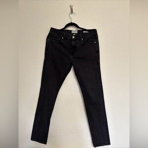 Frame Men’s Denim Black Skinny Jeans- size‎ 32